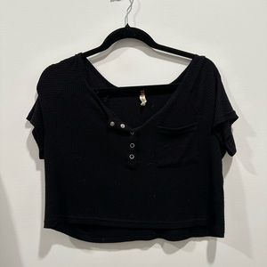 LA Hearts soft crop tee